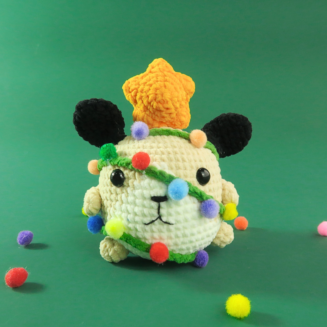 6in1 Xmas Animals  No Sew Crochet Pattern
