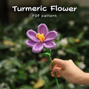 Turmeric Flower Crochet Pattern