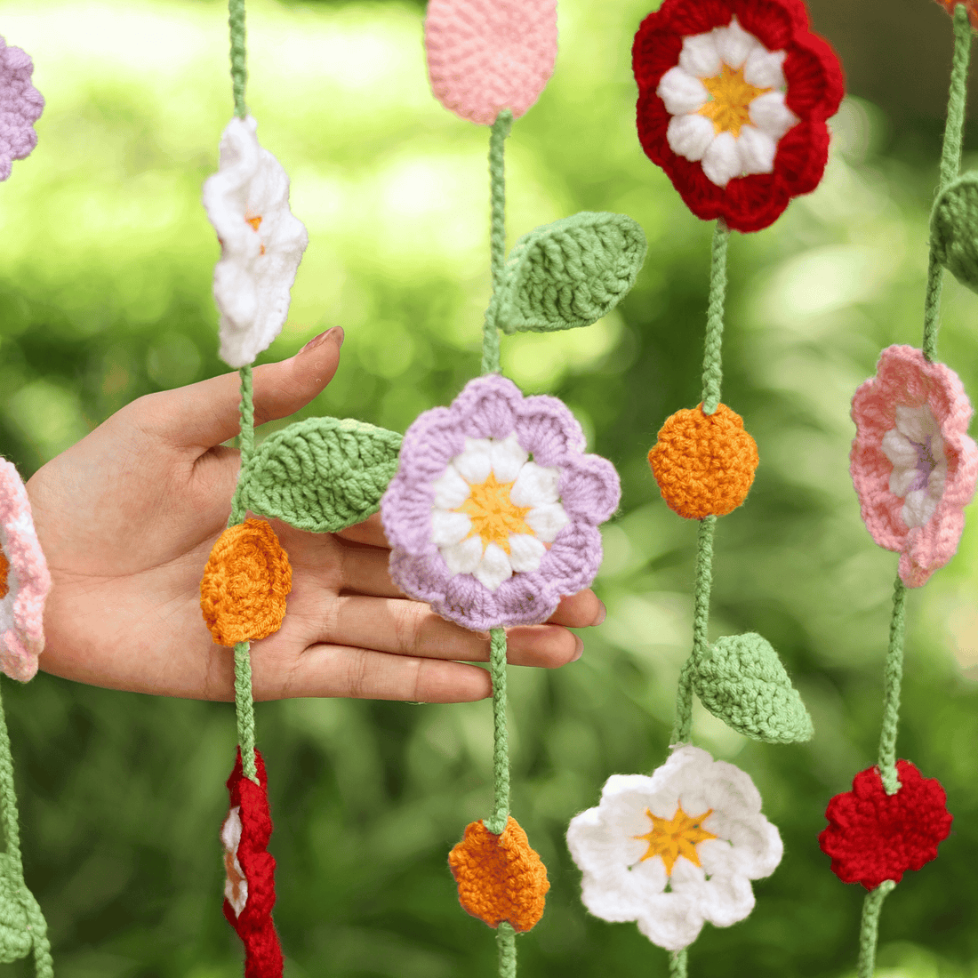 Curtain Flower Crochet Pattern