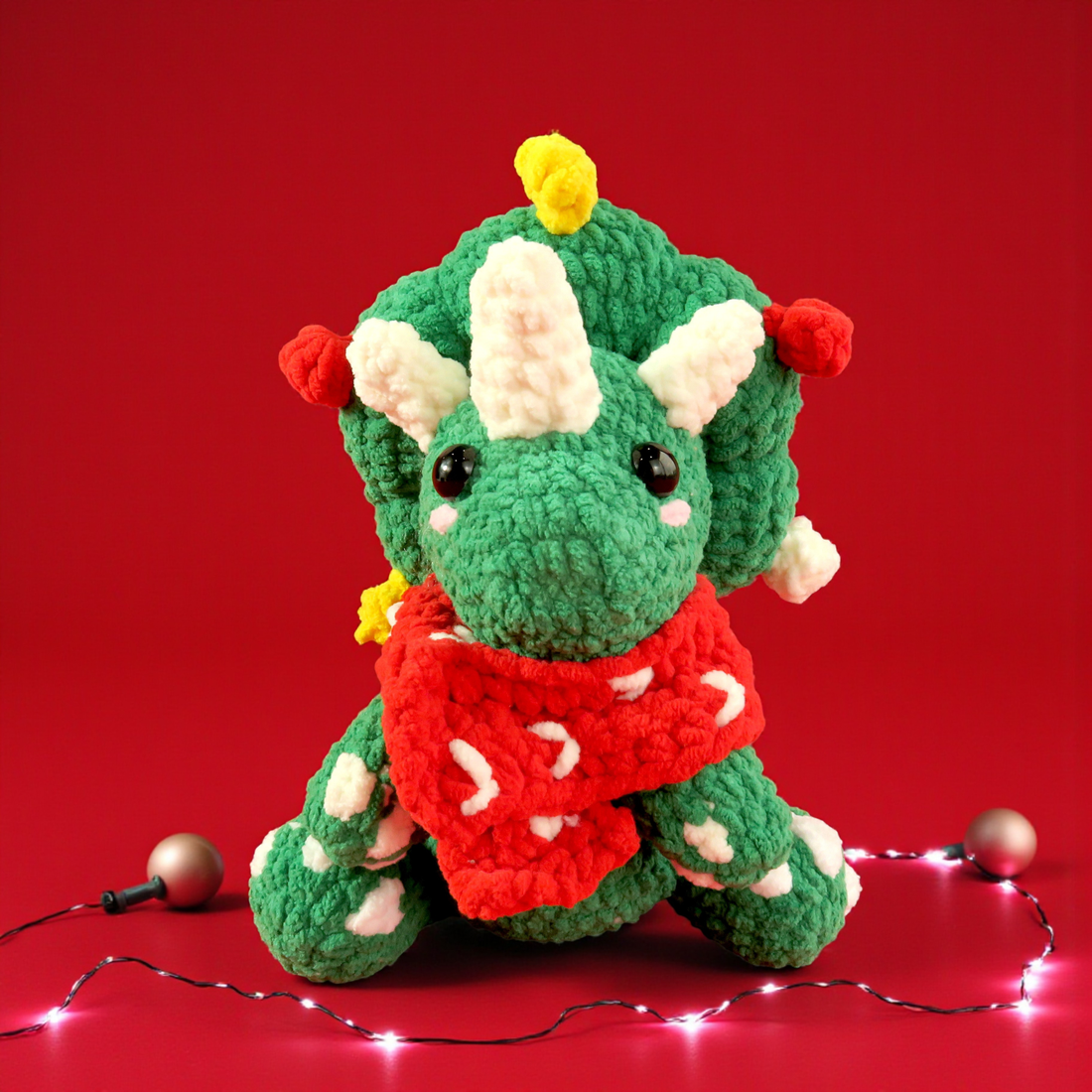 4in1 Christmas Dinosaur Bundle Crochet Pattern