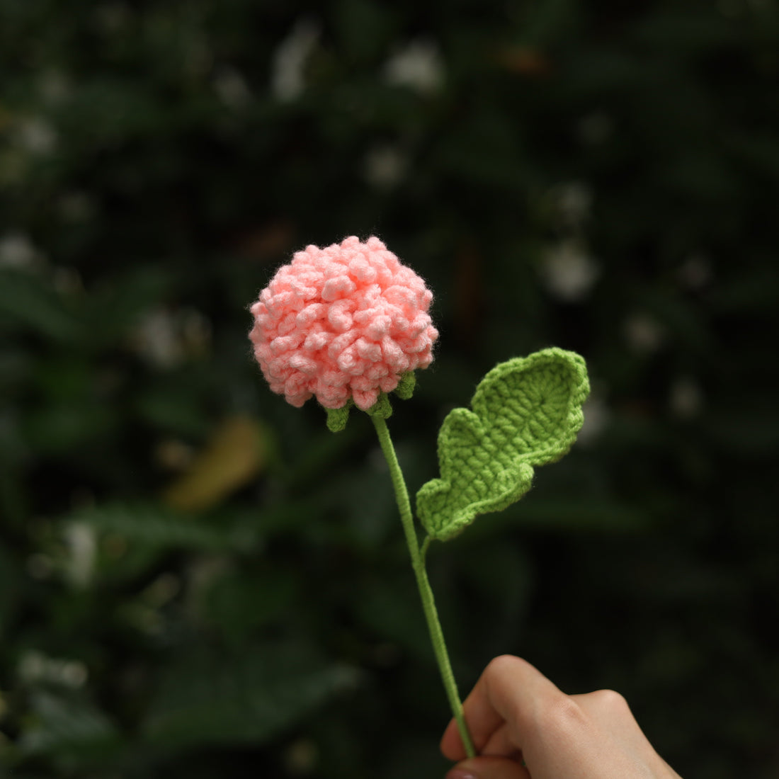 Pingpong Flower Crochet Pattern