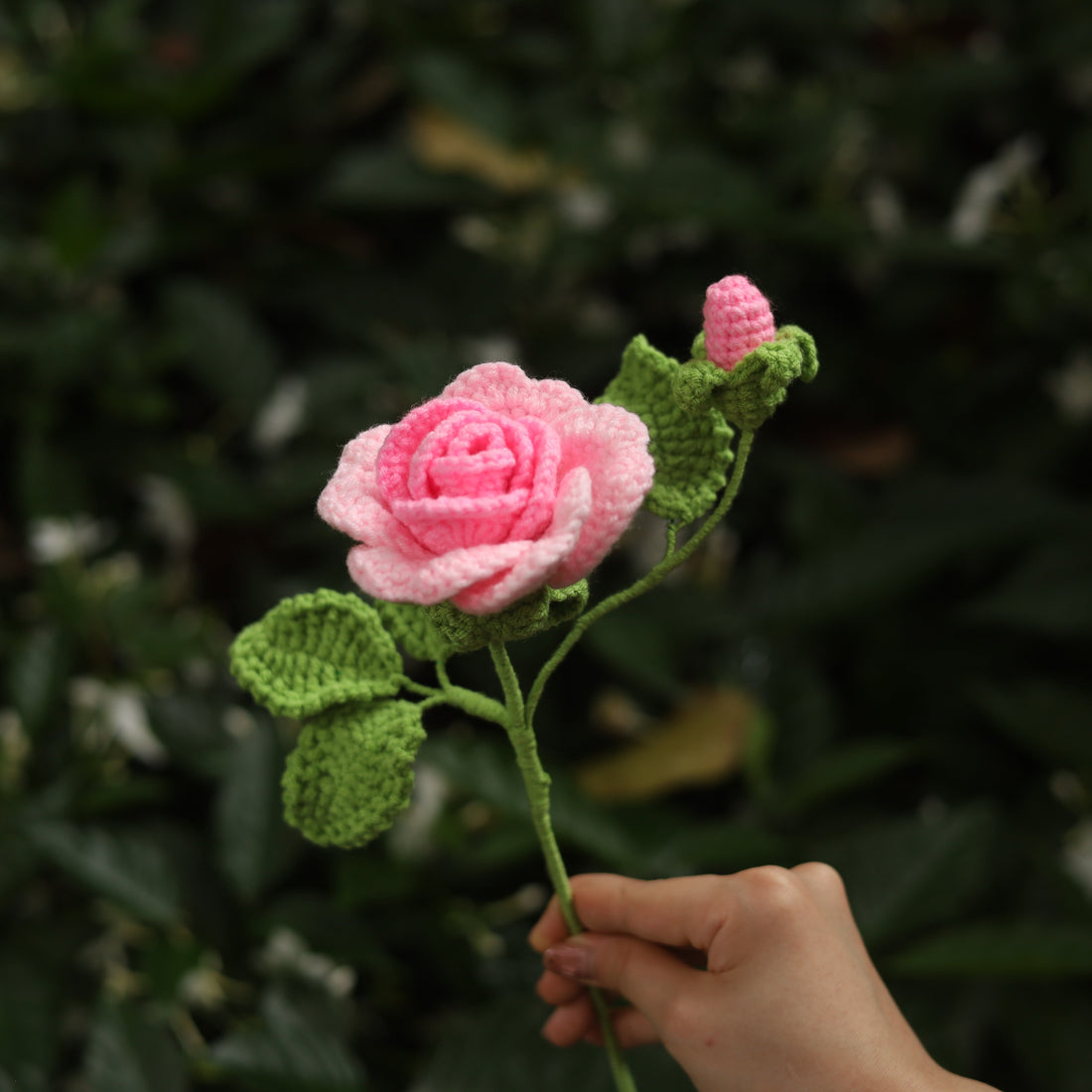 Thai Rose Flower Crochet Pattern