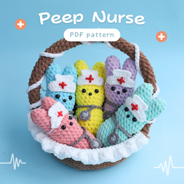 Peeps Nurse Crochet Pattern