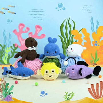 Aquatic Friends Crochet Pattern